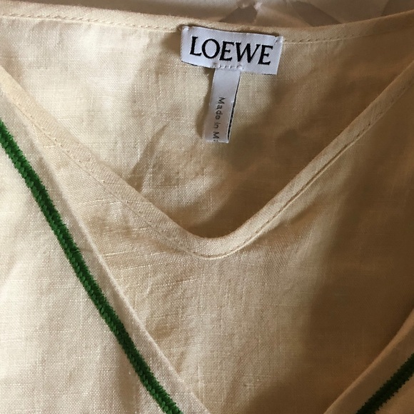 Loewe double layer ecru dress. - Picture 2 of 12